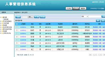 人事管理信息系统 